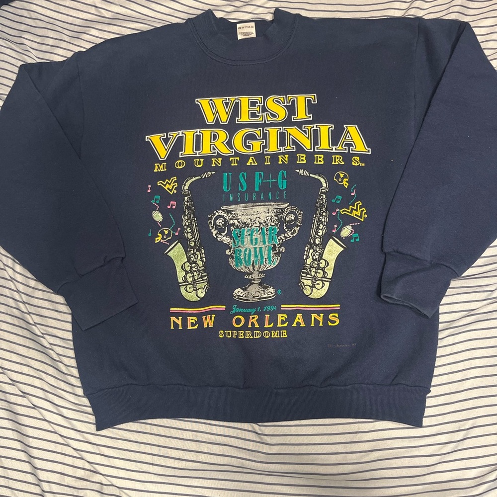 1994 WEST VIRGINIA MOUNTAINEERS SUGAR BOWL CREWNECK